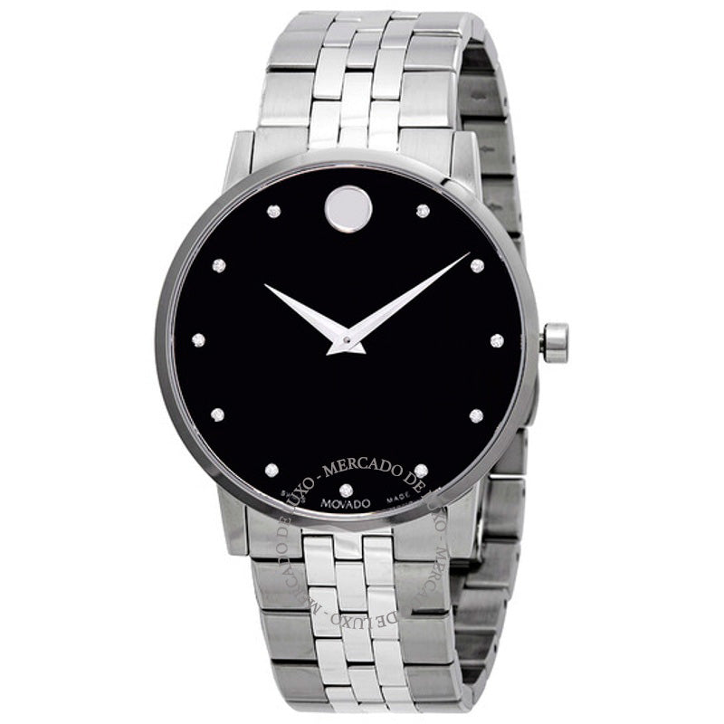 Relógio Museu Clássico Mostrador Preto 40 mm - Mercado de Luxo - O Maior E-Commerce de Bens, Produtos e Serviços de Luxo do Brasil.