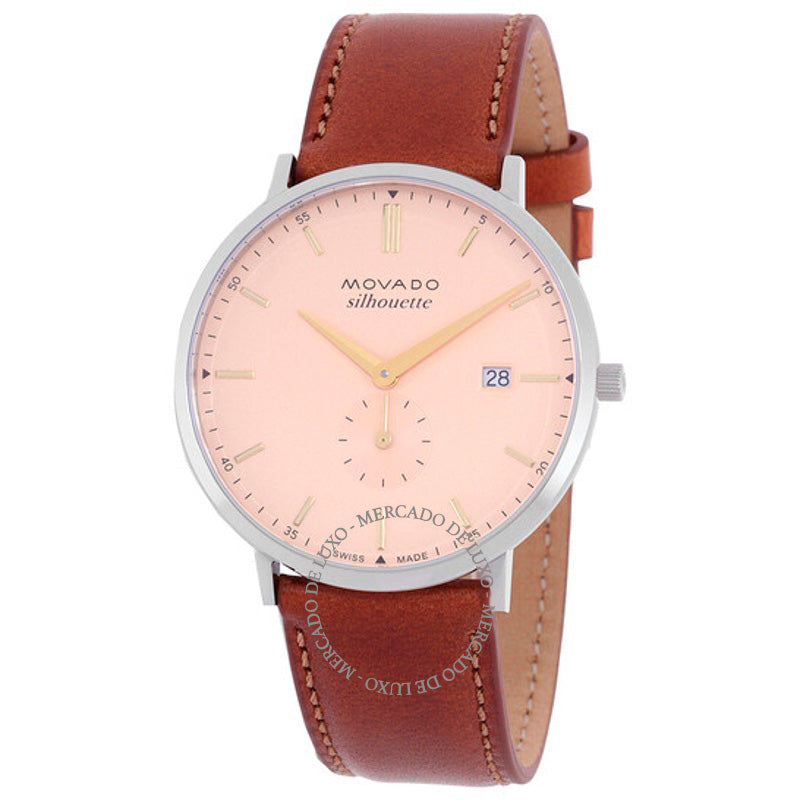 Relógio Mostrador rosa de quartzo Heritage 40 mm - Mercado de Luxo - O Maior E-Commerce de Bens, Produtos e Serviços de Luxo do Brasil.