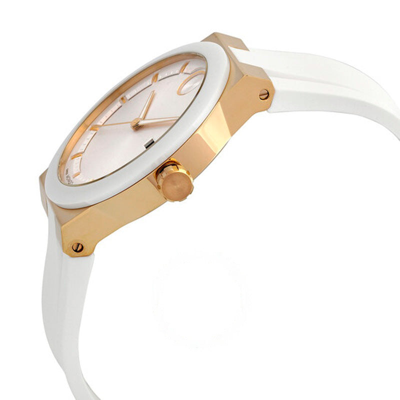 Relógio Mostrador branco de quartzo em negrito 42 mm - Mercado de Luxo - O Maior E-Commerce de Bens, Produtos e Serviços de Luxo do Brasil.
