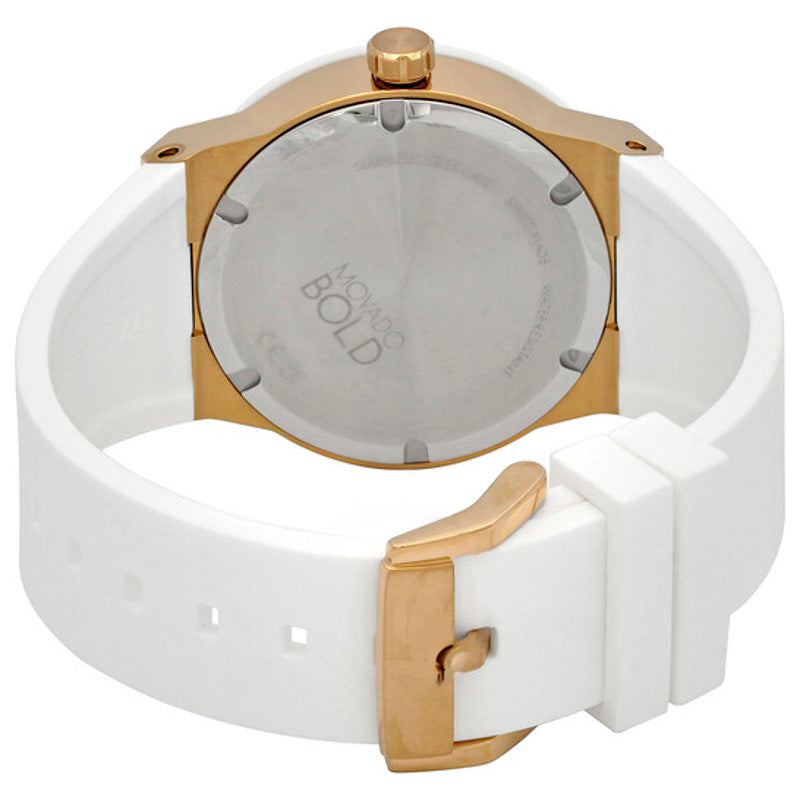 Relógio Mostrador branco de quartzo em negrito 42 mm - Mercado de Luxo - O Maior E-Commerce de Bens, Produtos e Serviços de Luxo do Brasil.