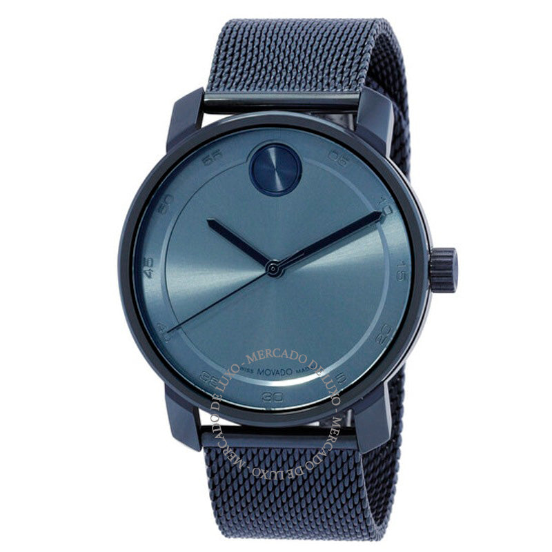 Relógio Mostrador azul de quartzo em negrito 41 mm - Mercado de Luxo - O Maior E-Commerce de Bens, Produtos e Serviços de Luxo do Brasil.