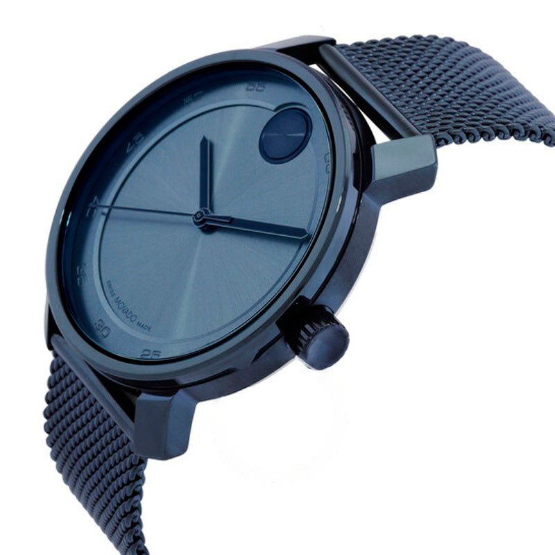 Relógio Mostrador azul de quartzo em negrito 41 mm - Mercado de Luxo - O Maior E-Commerce de Bens, Produtos e Serviços de Luxo do Brasil.