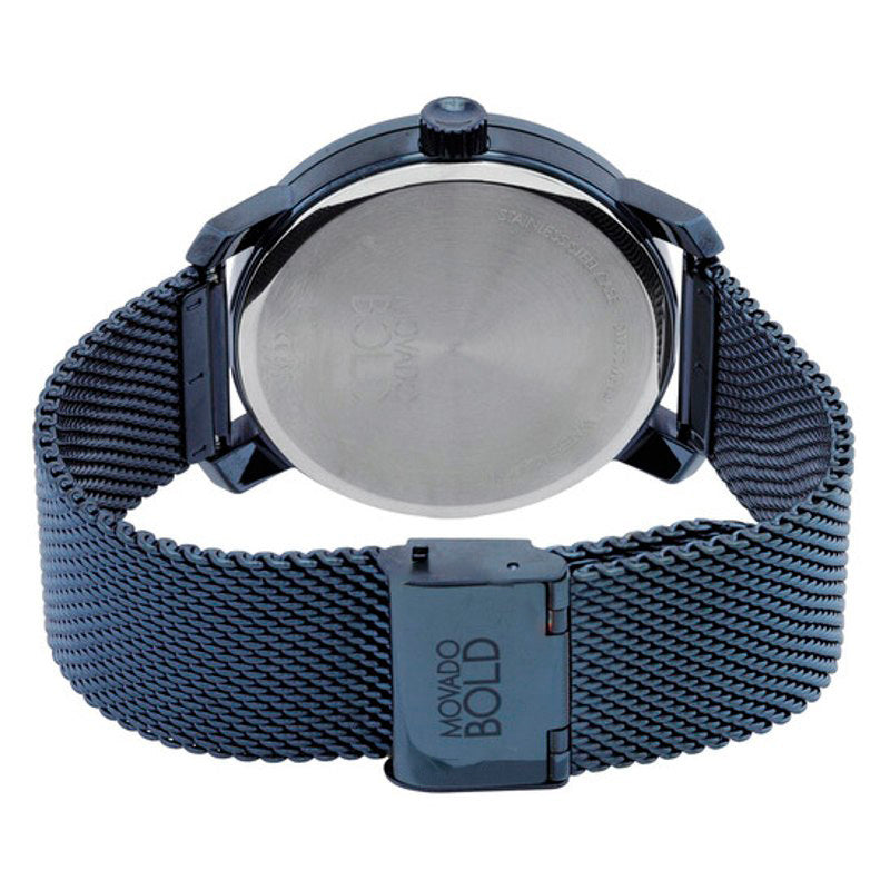 Relógio Mostrador azul de quartzo em negrito 41 mm - Mercado de Luxo - O Maior E-Commerce de Bens, Produtos e Serviços de Luxo do Brasil.