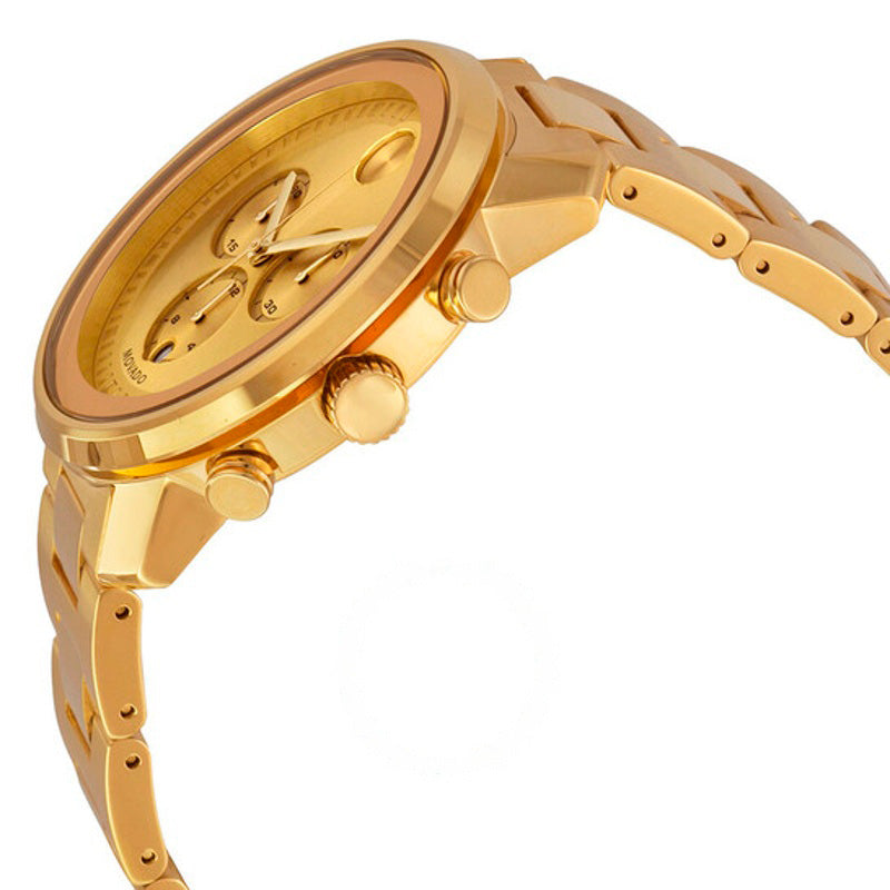 Relógio Mostrador de champanhe em negrito 44 mm - Mercado de Luxo - O Maior E-Commerce de Bens, Produtos e Serviços de Luxo do Brasil.
