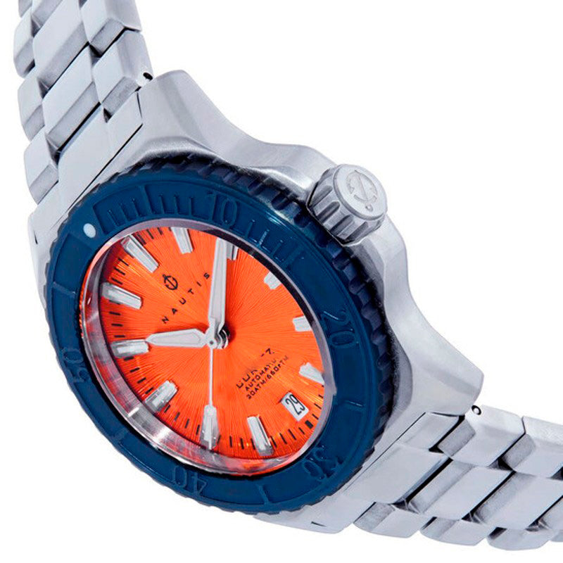 Relógio Mostrador Laranja Cortez 47 mm - Mercado de Luxo - O Maior E-Commerce de Bens, Produtos e Serviços de Luxo do Brasil.