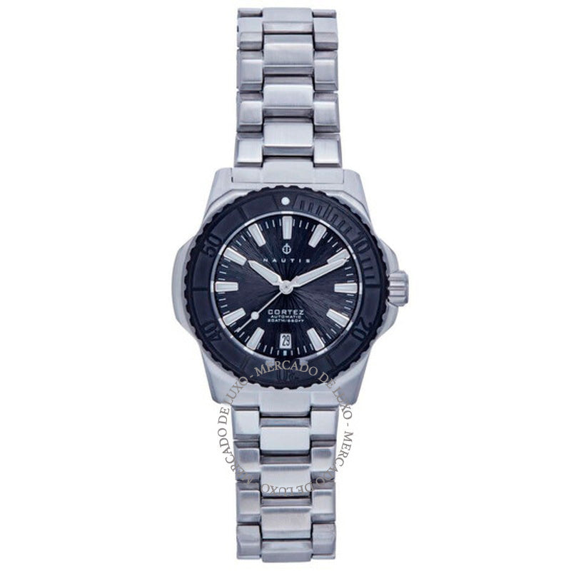 Relógio Cortez Mostrador Preto 47 mm - Mercado de Luxo - O Maior E-Commerce de Bens, Produtos e Serviços de Luxo do Brasil.