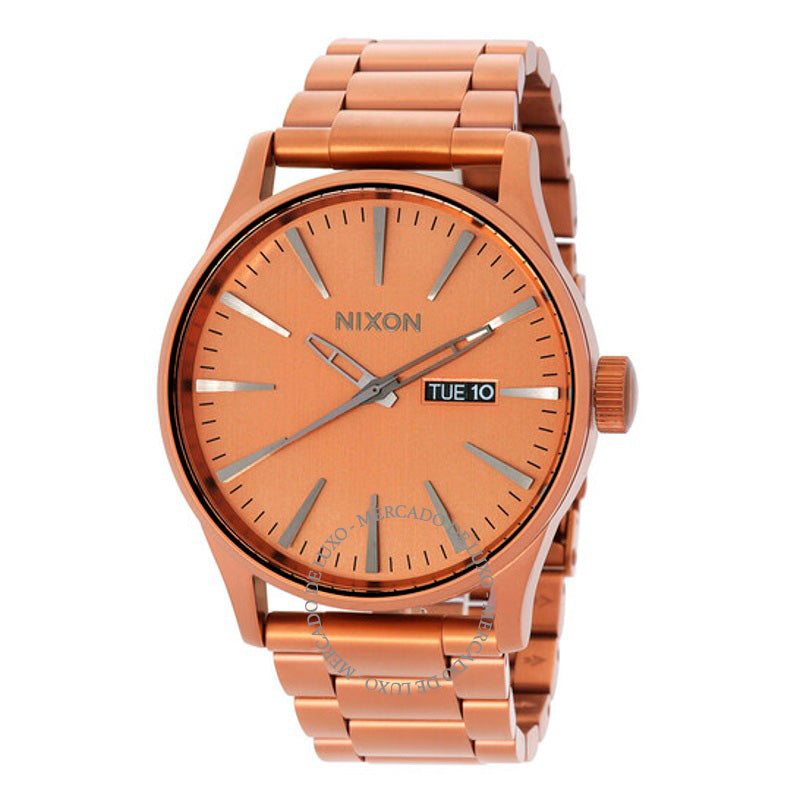 Relógio Mostrador de cobre quartzo SS Sentry 42 mm - Mercado de Luxo - O Maior E-Commerce de Bens, Produtos e Serviços de Luxo do Brasil.