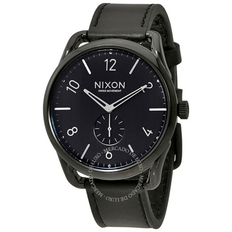 Relógio C45 Couro Preto 45 mm - Mercado de Luxo - O Maior E-Commerce de Bens, Produtos e Serviços de Luxo do Brasil.