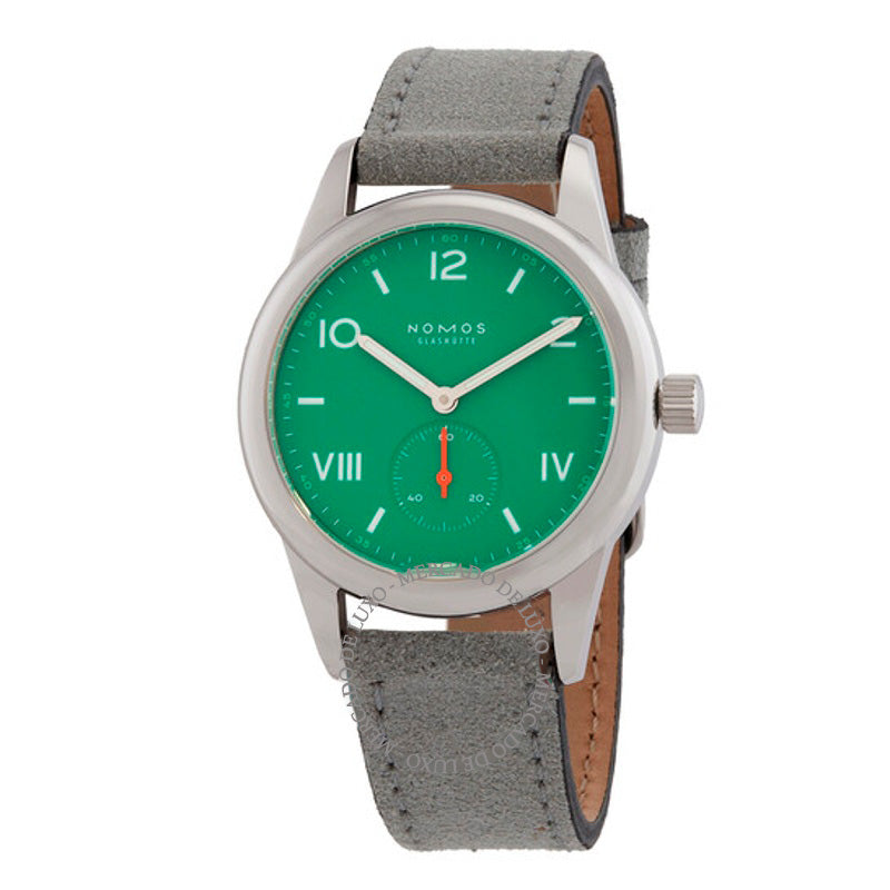 Relógio Club Campus 36 mm Corda Manual Mostrador Verde Elétrico 36 mm - Mercado de Luxo - O Maior E-Commerce de Bens, Produtos e Serviços de Luxo do Brasil.