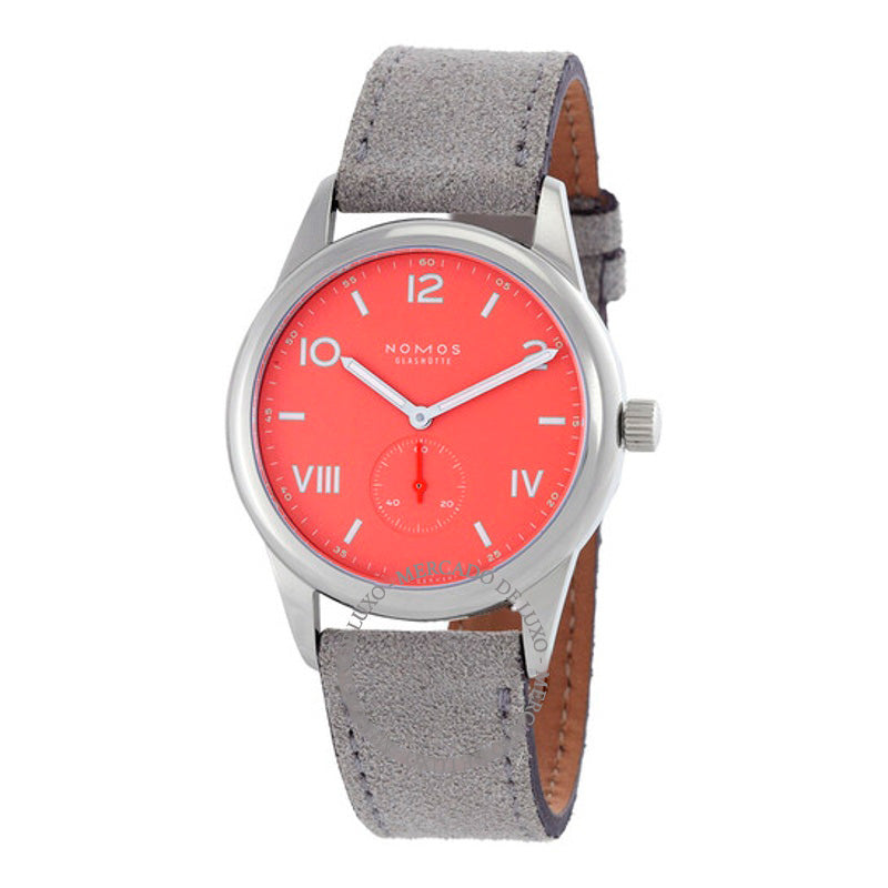 Relógio Club 38 Campus Hand Wind Creme Coral Dial 38 mm - Mercado de Luxo - O Maior E-Commerce de Bens, Produtos e Serviços de Luxo do Brasil.
