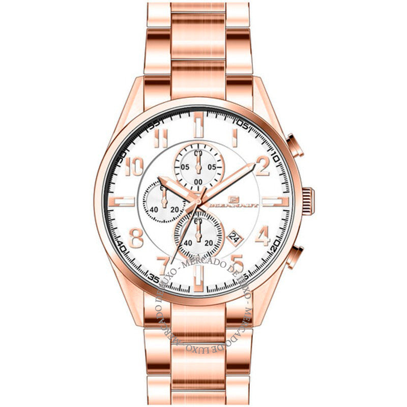 Relógio Cronógrafo Escapade Quartzo Mostrador Prateado 46 mm - Mercado de Luxo - O Maior E-Commerce de Bens, Produtos e Serviços de Luxo do Brasil.