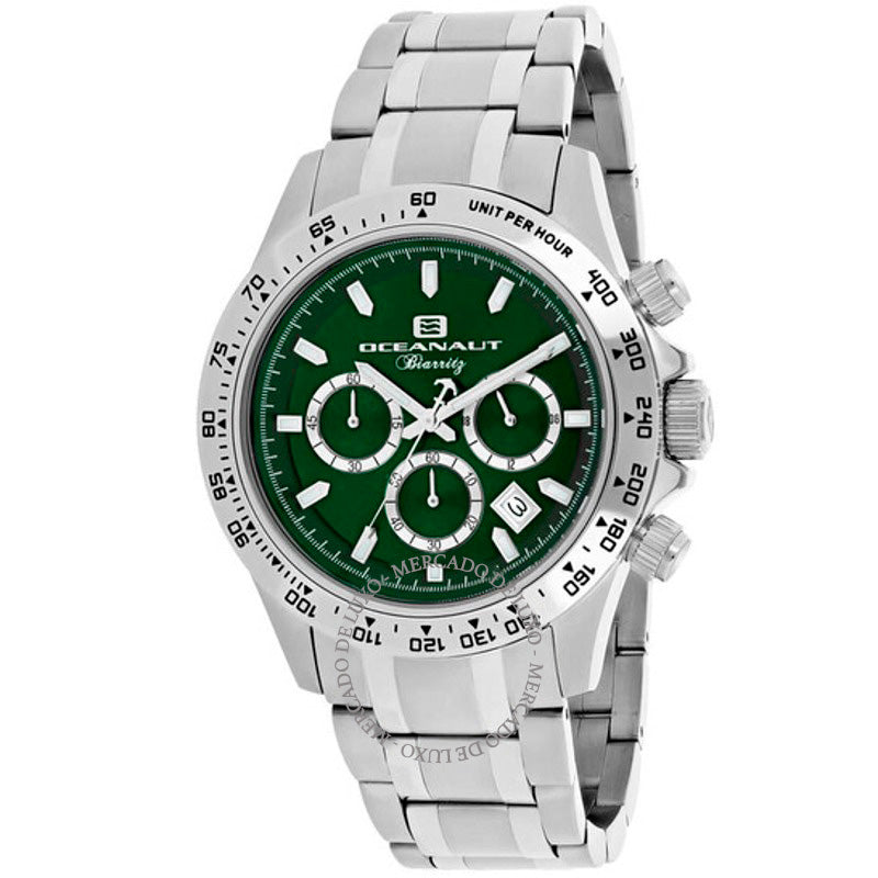 Relógio Cronógrafo Biarritz Quartzo Mostrador Verde 44 mm - Mercado de Luxo - O Maior E-Commerce de Bens, Produtos e Serviços de Luxo do Brasil.