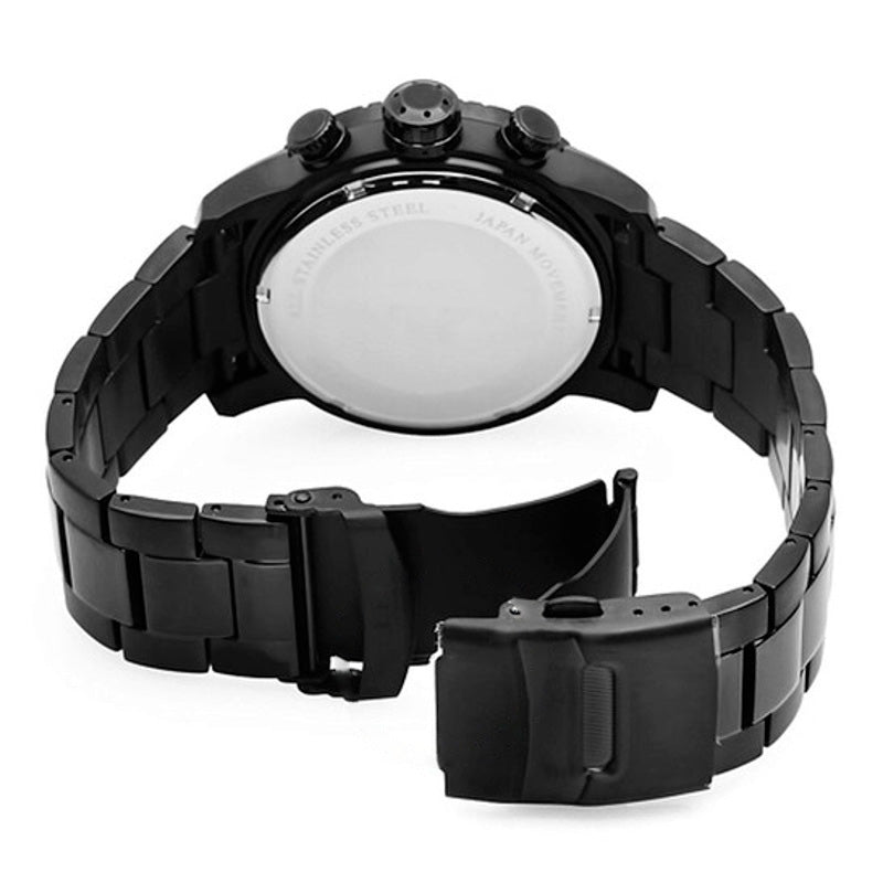 Relógio Cronógrafo Impulse Quartzo Mostrador Preto 45 mm - Mercado de Luxo - O Maior E-Commerce de Bens, Produtos e Serviços de Luxo do Brasil.