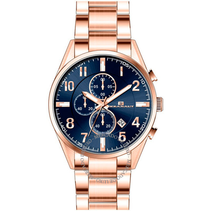 Relógio Cronógrafo Escapade Quartzo Mostrador Azul 46 mm - Mercado de Luxo - O Maior E-Commerce de Bens, Produtos e Serviços de Luxo do Brasil.