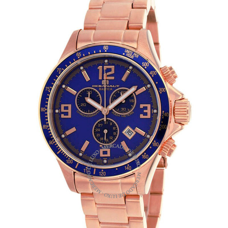 Relógio Cronógrafo Baltica Quartzo Mostrador Azul 42 mm - Mercado de Luxo - O Maior E-Commerce de Bens, Produtos e Serviços de Luxo do Brasil.