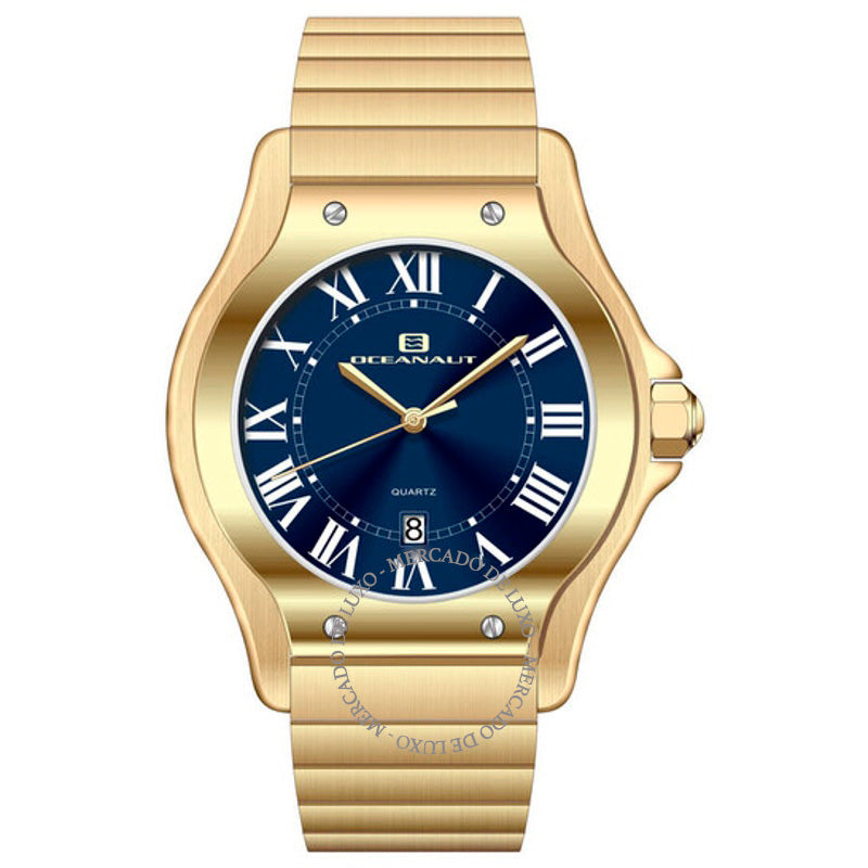 Relógio Mostrador azul Rayonner 43 mm - Mercado de Luxo - O Maior E-Commerce de Bens, Produtos e Serviços de Luxo do Brasil.