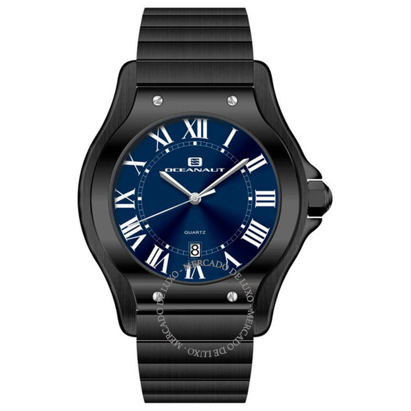 Relógio Mostrador azul Rayonner 43 mm - Mercado de Luxo - O Maior E-Commerce de Bens, Produtos e Serviços de Luxo do Brasil.