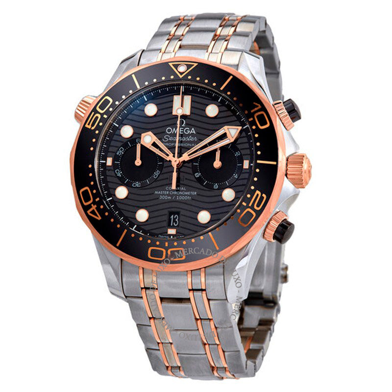 Relógio Seamaster 300 Master Co-Axial Chronograph Cronômetro Automático Mostrador Preto 44 mm - Mercado de Luxo - O Maior E-Commerce de Bens, Produtos e Serviços de Luxo do Brasil.