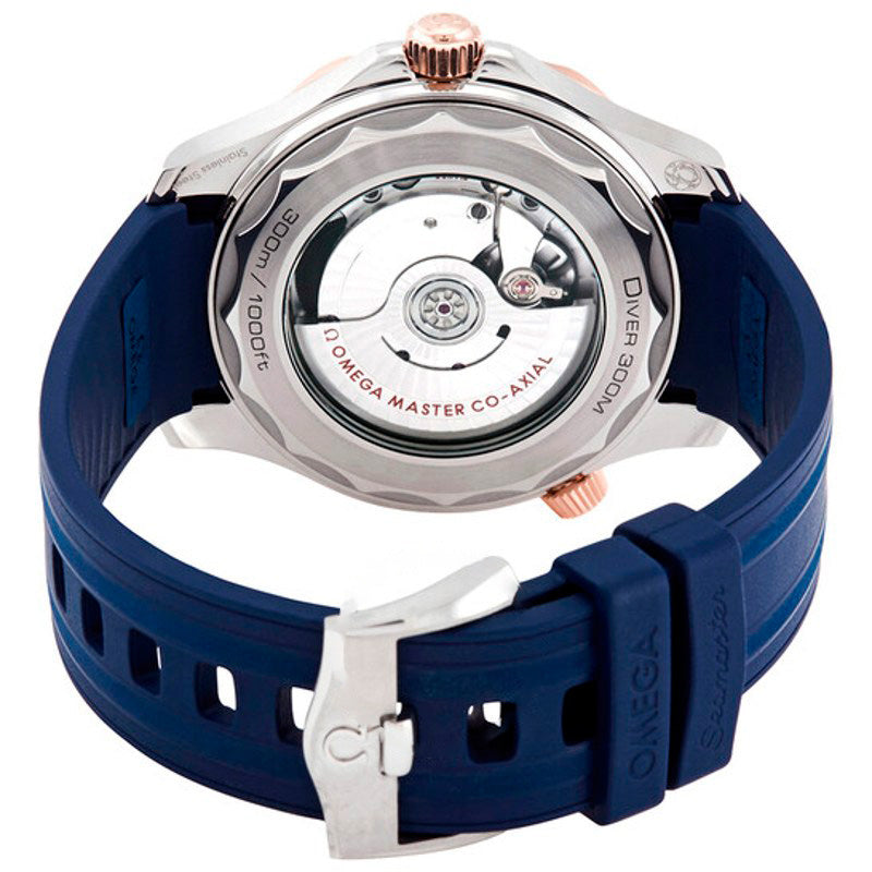 Relógio Seamaster Diver Automático em Aço Inoxidável e Mostrador Azul em Ouro Sedna 18k 42 mm - Mercado de Luxo - O Maior E-Commerce de Bens, Produtos e Serviços de Luxo do Brasil.