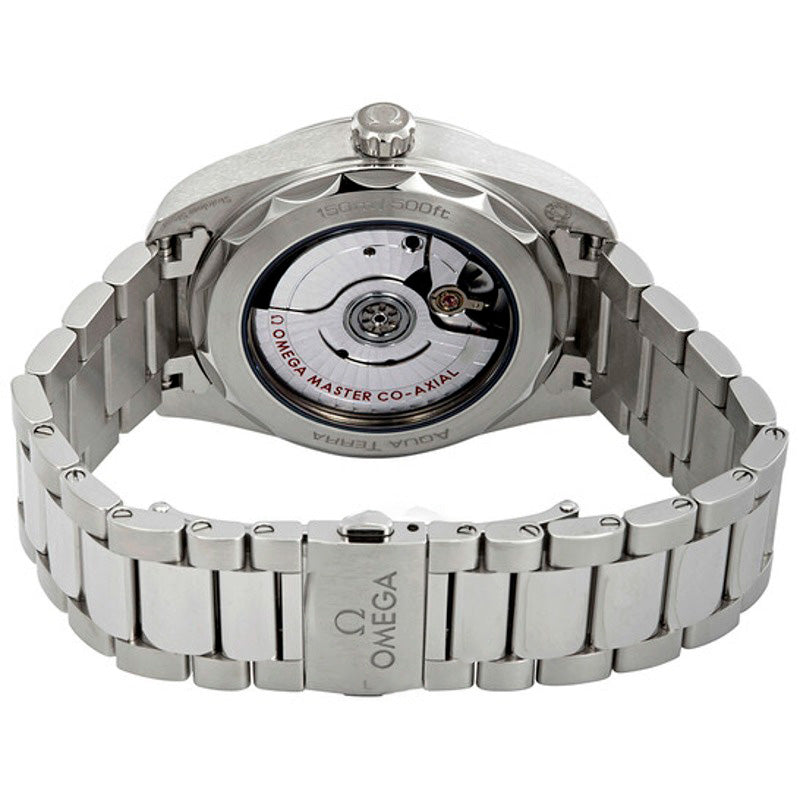 Relógio Seamaster Aqua Terra Co-Axial Master Chronometer Automático Mostrador Azul 38 mm - Mercado de Luxo - O Maior E-Commerce de Bens, Produtos e Serviços de Luxo do Brasil.
