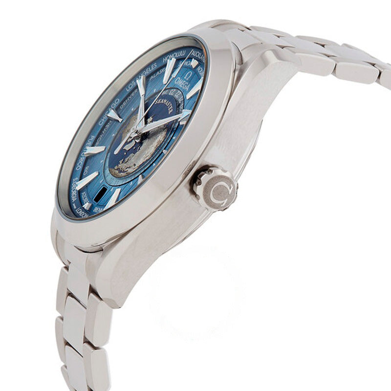 Relógio Seamaster Hora Mundial GMT Cronômetro Automático Mostrador Azul Verão 43 mm - Mercado de Luxo - O Maior E-Commerce de Bens, Produtos e Serviços de Luxo do Brasil.