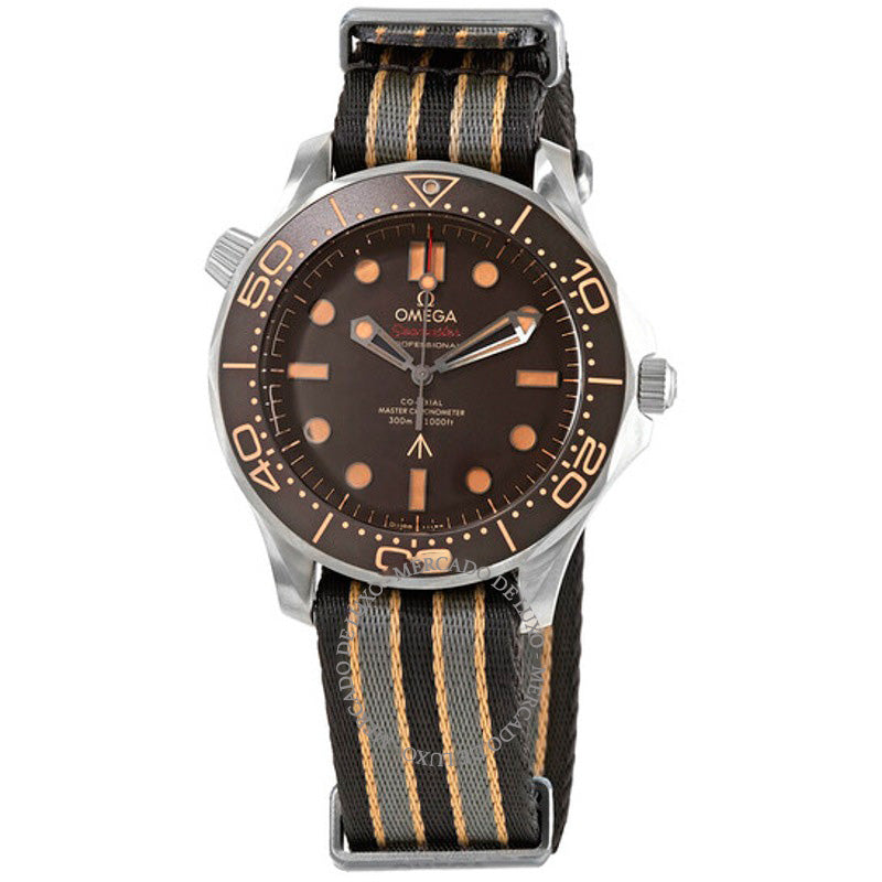 Relógio Seamaster Diver "007 Edition" Cronômetro Automático Mostrador Marrom 42 mm - Mercado de Luxo - O Maior E-Commerce de Bens, Produtos e Serviços de Luxo do Brasil.