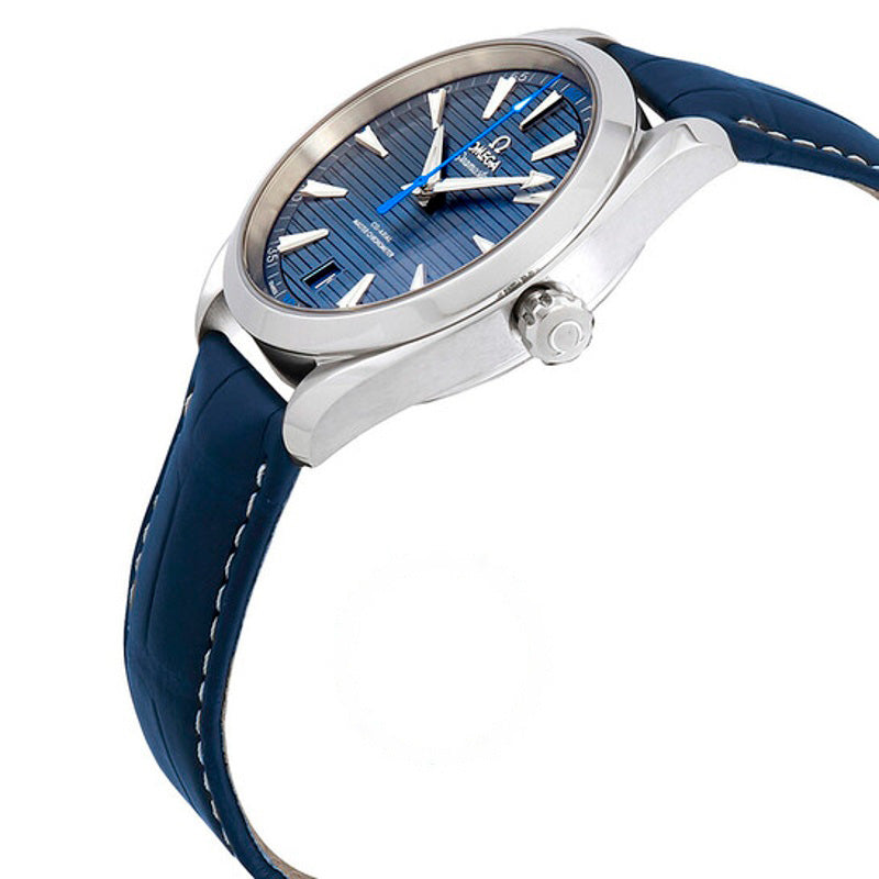 Relógio Seamaster Aqua Terra Co-Axial Chronometer Automático Mostrador Azul 41 mm - Mercado de Luxo - O Maior E-Commerce de Bens, Produtos e Serviços de Luxo do Brasil.
