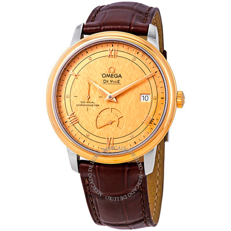 Relógio De Ville Prestige Co-Axial Automático Diamante Mostrador Champanhe  - Mercado de Luxo - O Maior E-Commerce de Bens, Produtos e Serviços de Luxo do Brasil.