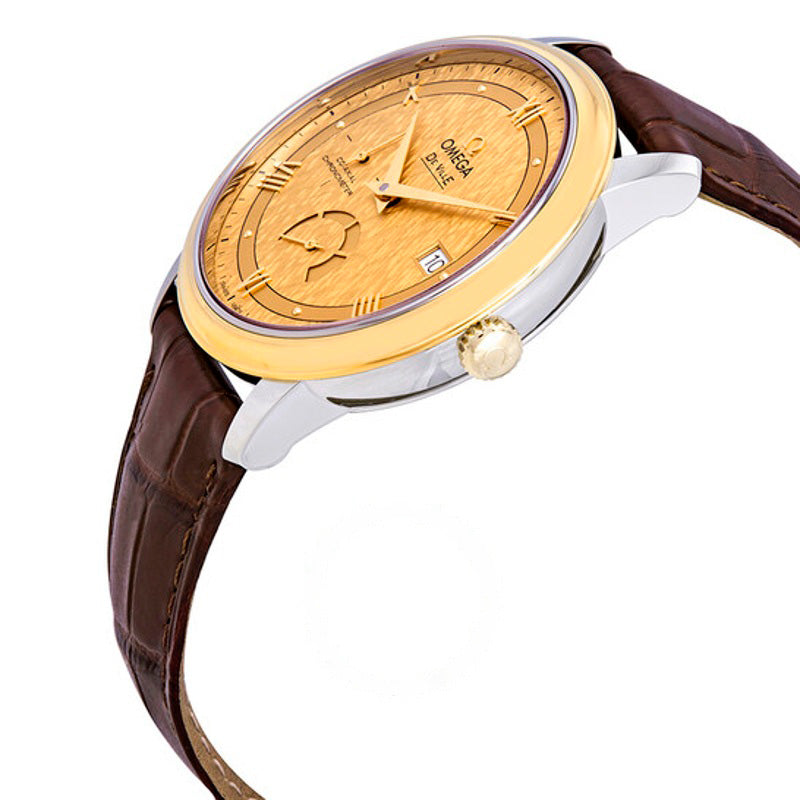 Relógio De Ville Prestige Co-Axial Automático Diamante Mostrador Champanhe  - Mercado de Luxo - O Maior E-Commerce de Bens, Produtos e Serviços de Luxo do Brasil.