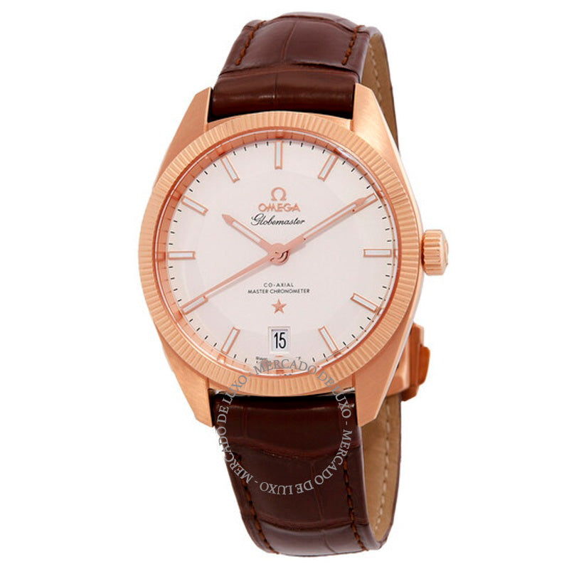 Relógio Constellation Globemaster Cronômetro Automático Mostrador Prateado 39 mm - Mercado de Luxo - O Maior E-Commerce de Bens, Produtos e Serviços de Luxo do Brasil.