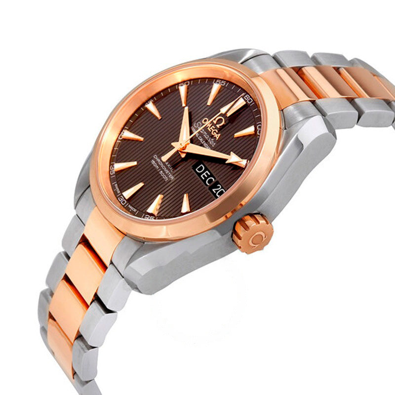 Relógio Aqua Terra Calendário Anual Cronômetro Automático Mostrador Cinza 38 mm - Mercado de Luxo - O Maior E-Commerce de Bens, Produtos e Serviços de Luxo do Brasil.