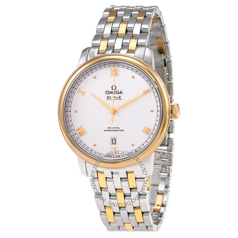 Relógio De Ville Prestige Cronômetro Automático Mostrador Cinza Prateado 39 mm - Mercado de Luxo - O Maior E-Commerce de Bens, Produtos e Serviços de Luxo do Brasil.