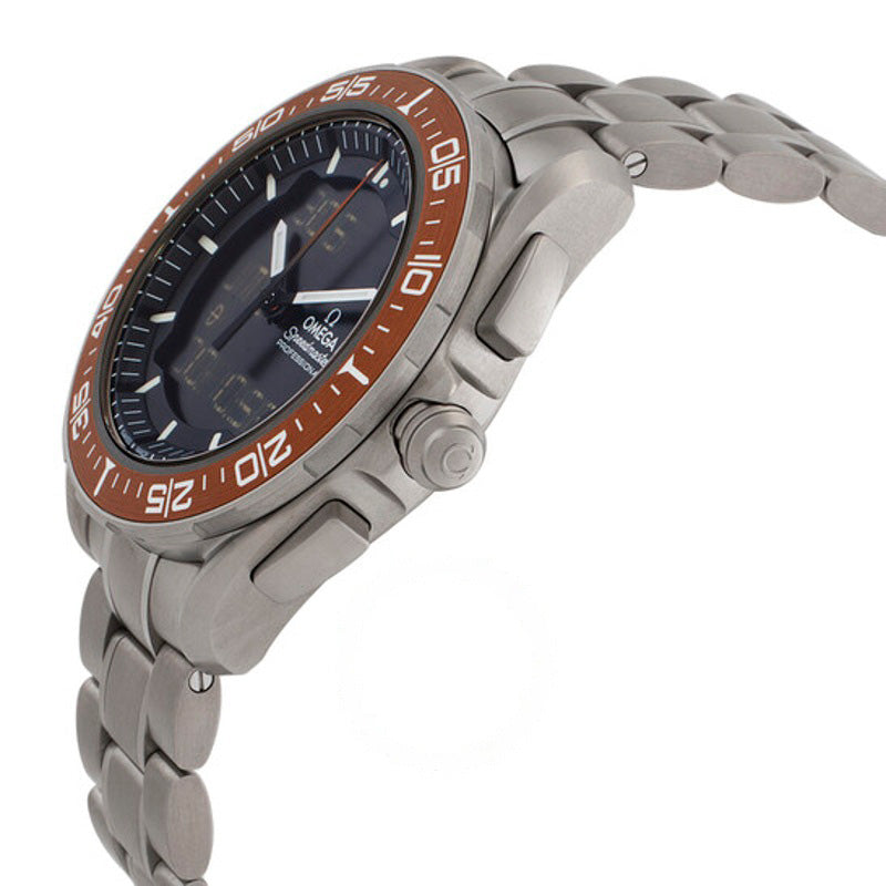 Relógio Speedmaster Perpetual Quartz Analógico-Digital Mostrador Preto 45 mm - Mercado de Luxo - O Maior E-Commerce de Bens, Produtos e Serviços de Luxo do Brasil.
