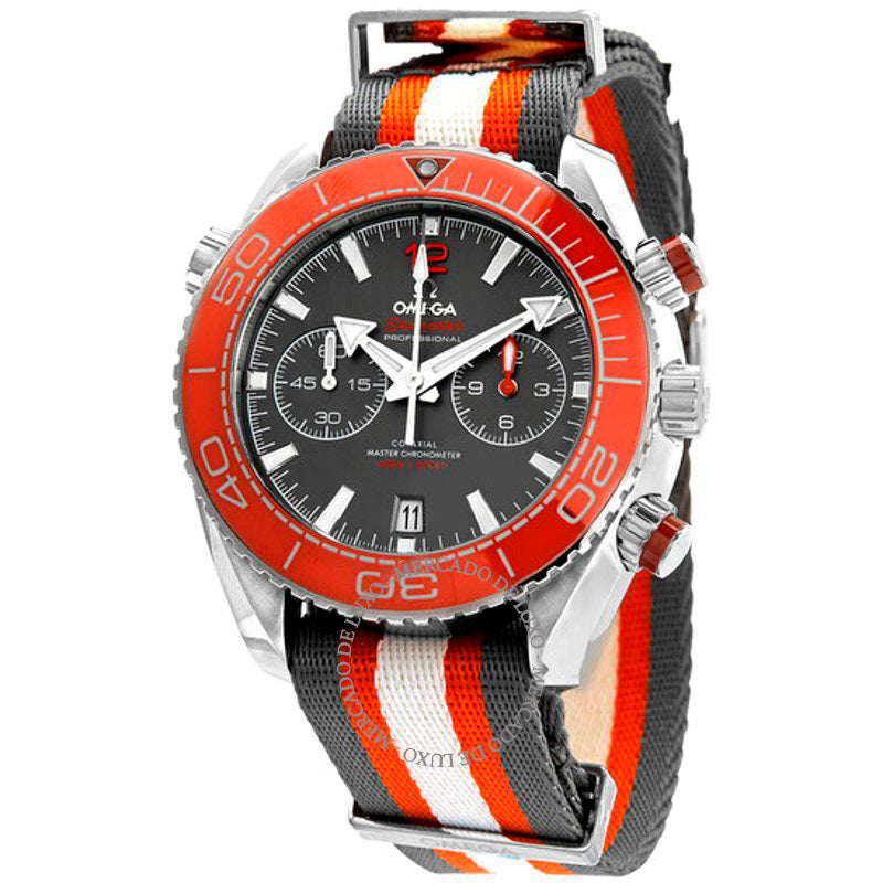 Relógio Seamaster Planet Ocean Chronograph Automático Mostrador Cinza 45 mm - Mercado de Luxo - O Maior E-Commerce de Bens, Produtos e Serviços de Luxo do Brasil.
