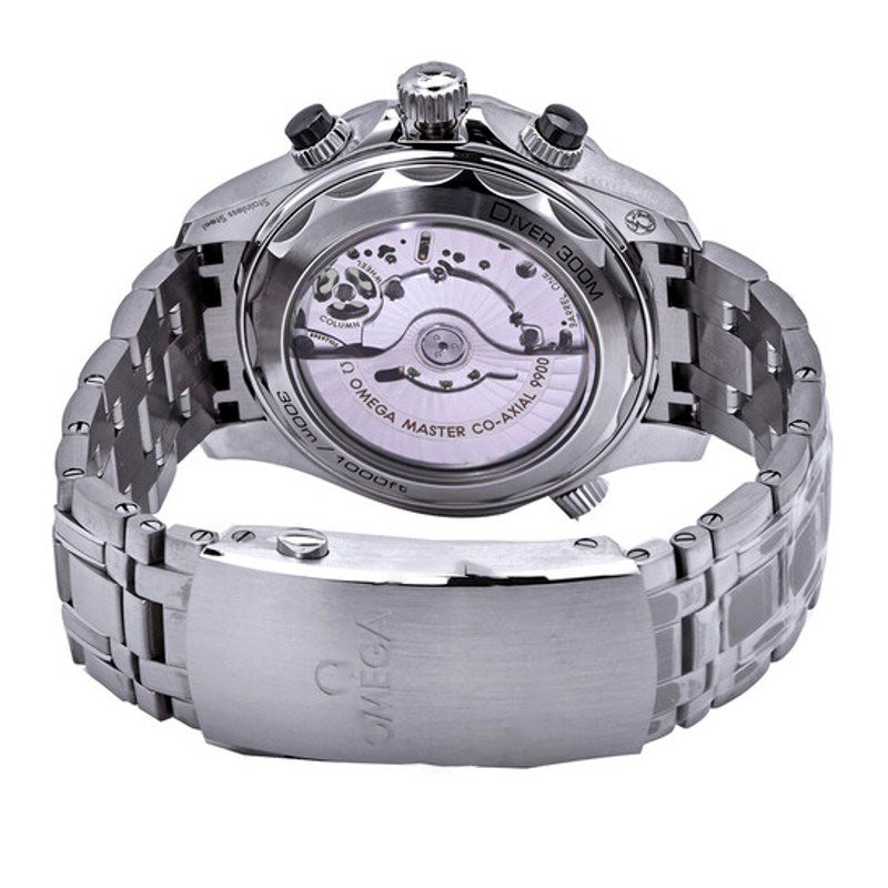 Relógio Seamaster Cronógrafo Cronômetro Automático Mostrador Preto 44 mm - Mercado de Luxo - O Maior E-Commerce de Bens, Produtos e Serviços de Luxo do Brasil.