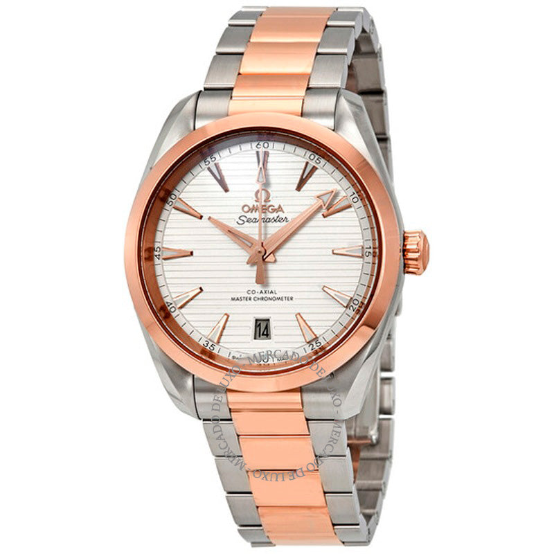 Relógio Seamaster Aqua Terra Cronômetro Automático Mostrador Prateado 38 mm - Mercado de Luxo - O Maior E-Commerce de Bens, Produtos e Serviços de Luxo do Brasil.