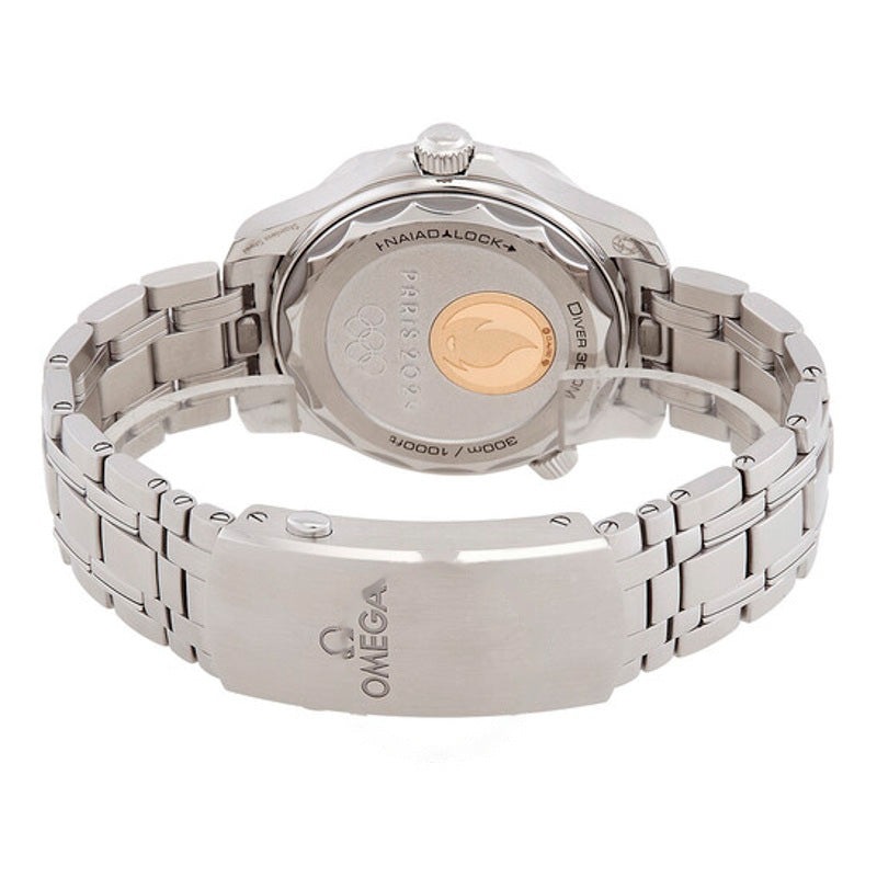 Relógio Seamaster Paris 2024 Cronômetro Automático Mostrador Branco 42 mm - Mercado de Luxo - O Maior E-Commerce de Bens, Produtos e Serviços de Luxo do Brasil.