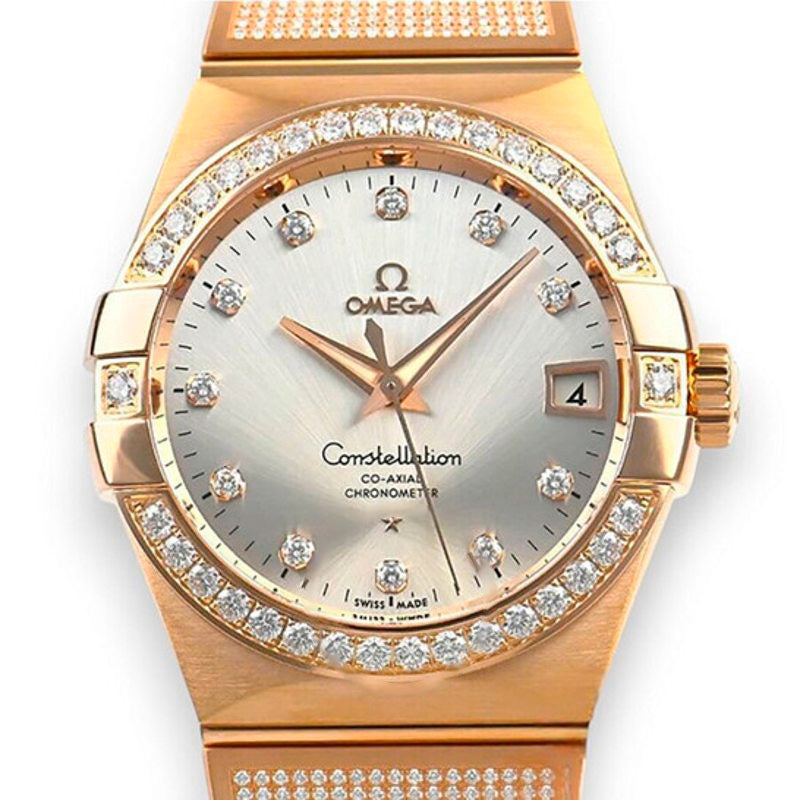 Relógio Constellation Cronômetro Automático Mostrador Cinza Diamante 38 mm - Mercado de Luxo - O Maior E-Commerce de Bens, Produtos e Serviços de Luxo do Brasil.