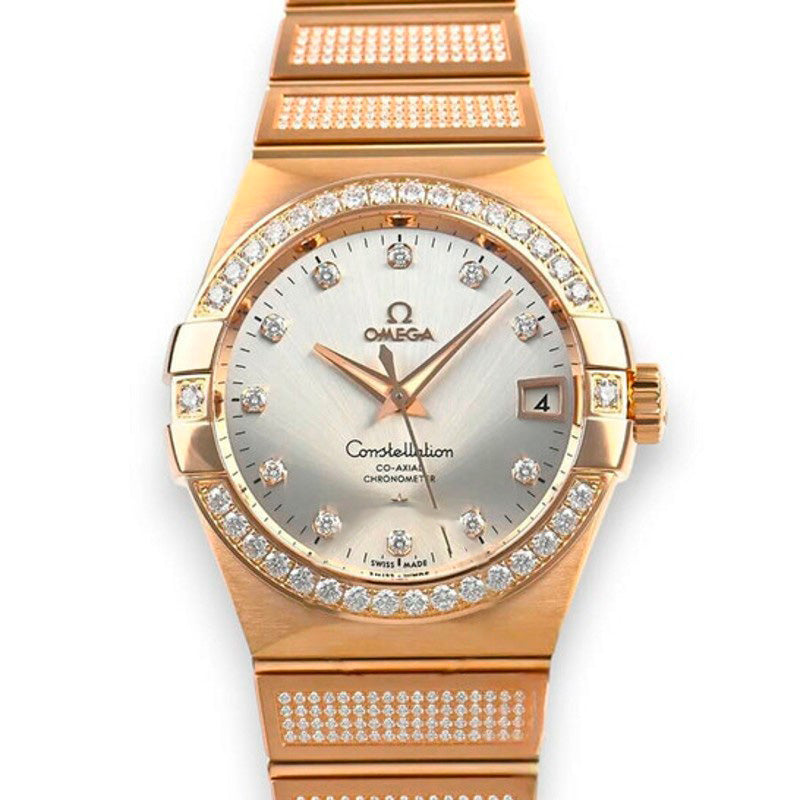Relógio Constellation Cronômetro Automático Mostrador Cinza Diamante 38 mm - Mercado de Luxo - O Maior E-Commerce de Bens, Produtos e Serviços de Luxo do Brasil.