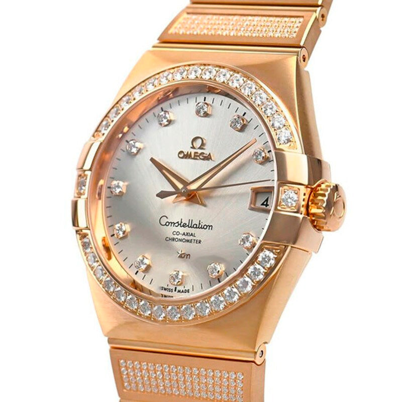 Relógio Constellation Cronômetro Automático Mostrador Cinza Diamante 38 mm - Mercado de Luxo - O Maior E-Commerce de Bens, Produtos e Serviços de Luxo do Brasil.