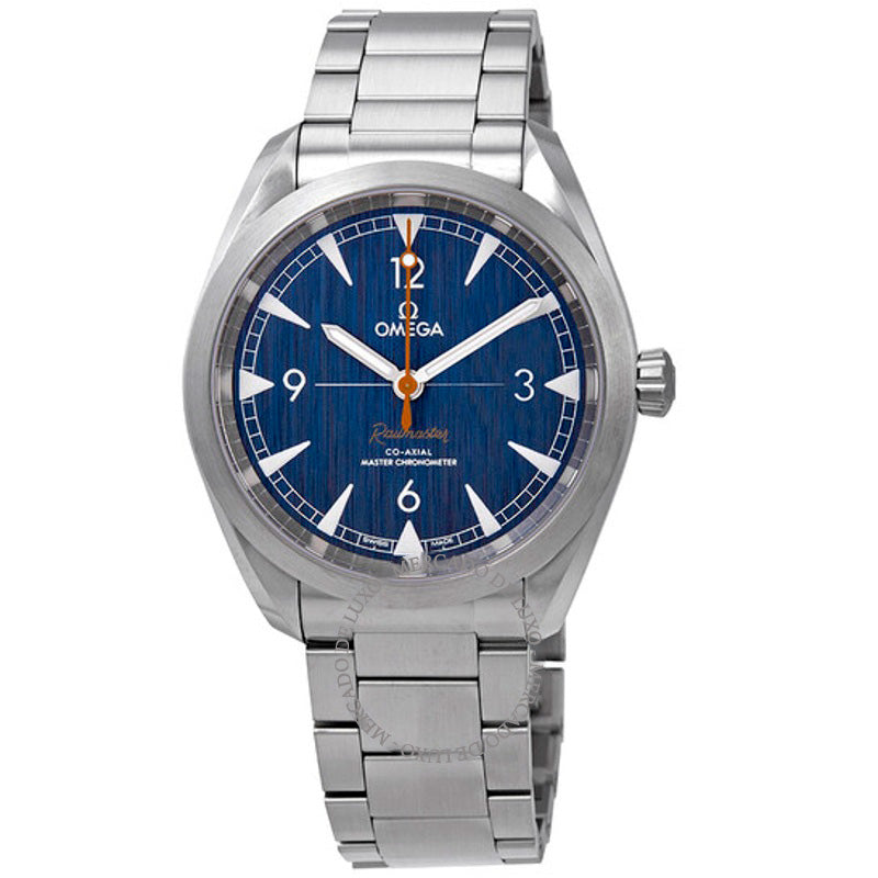 Relógio Seamaster Railmaster Cronômetro Automático Mostrador Azul 40 mm - Mercado de Luxo - O Maior E-Commerce de Bens, Produtos e Serviços de Luxo do Brasil.