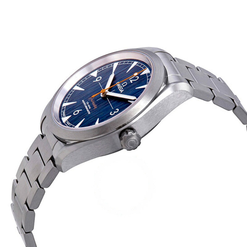 Relógio Seamaster Railmaster Cronômetro Automático Mostrador Azul 40 mm - Mercado de Luxo - O Maior E-Commerce de Bens, Produtos e Serviços de Luxo do Brasil.