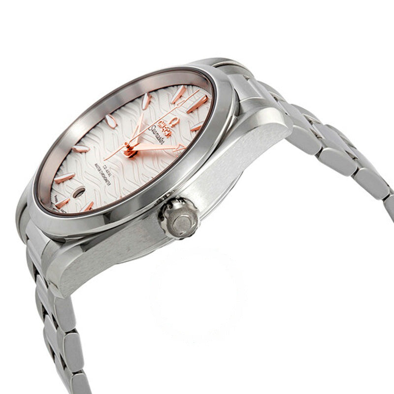 Relógio Seamaster Aqua Terra Automático Opalino Mostrador Prateado 38 mm - Mercado de Luxo - O Maior E-Commerce de Bens, Produtos e Serviços de Luxo do Brasil.