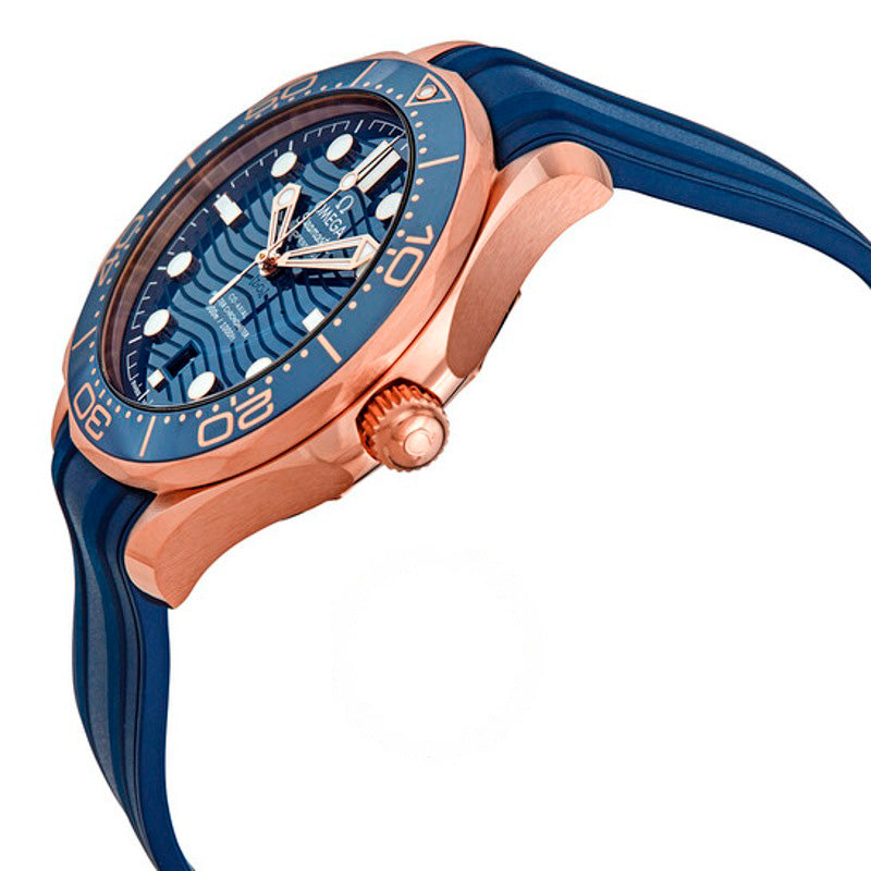 Relógio Seamaster Diver Ouro Rosa 18k Automático Mostrador Azul 42 mm - Mercado de Luxo - O Maior E-Commerce de Bens, Produtos e Serviços de Luxo do Brasil.