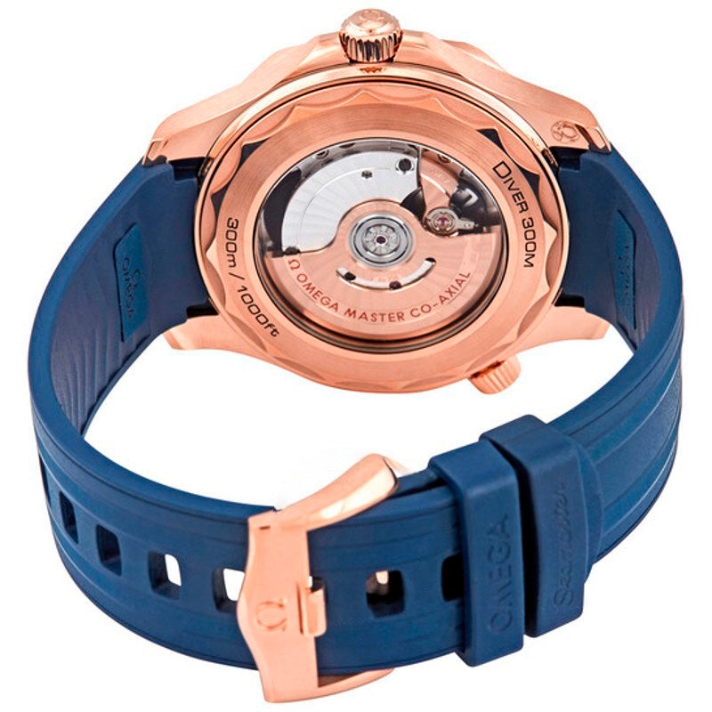 Relógio Seamaster Diver Ouro Rosa 18k Automático Mostrador Azul 42 mm - Mercado de Luxo - O Maior E-Commerce de Bens, Produtos e Serviços de Luxo do Brasil.