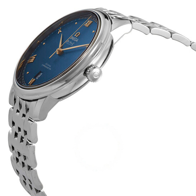 Relógio De Ville Prestige Cronômetro Automático Mostrador Azul 39 mm - Mercado de Luxo - O Maior E-Commerce de Bens, Produtos e Serviços de Luxo do Brasil.
