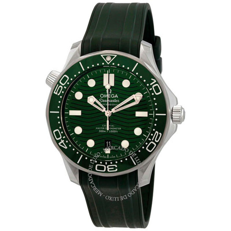 Relógio Seamaster Diver Cronômetro Automático Mostrador Verde 42 mm - Mercado de Luxo - O Maior E-Commerce de Bens, Produtos e Serviços de Luxo do Brasil.