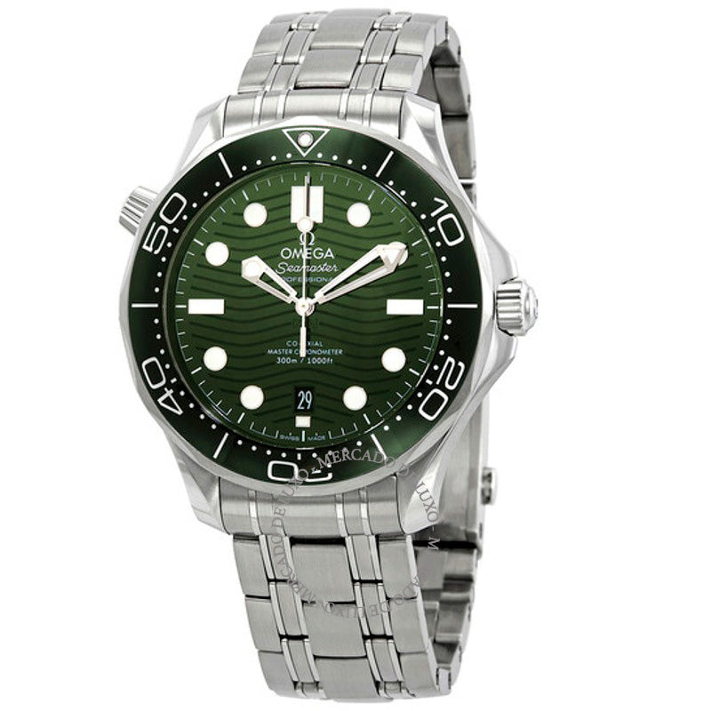 Relógio Seamaster Diver Cronômetro Automático Mostrador Verde 42 mm - Mercado de Luxo - O Maior E-Commerce de Bens, Produtos e Serviços de Luxo do Brasil.