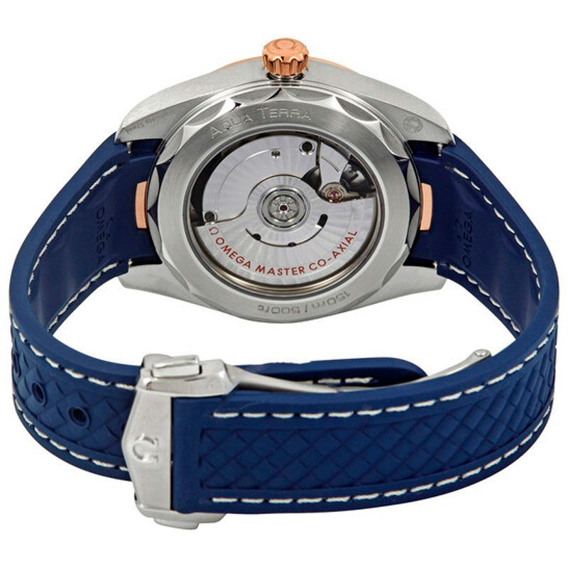 Relógio Seamaster Aqua Terra Automático Mostrador Prata Teca 38 mm - Mercado de Luxo - O Maior E-Commerce de Bens, Produtos e Serviços de Luxo do Brasil.