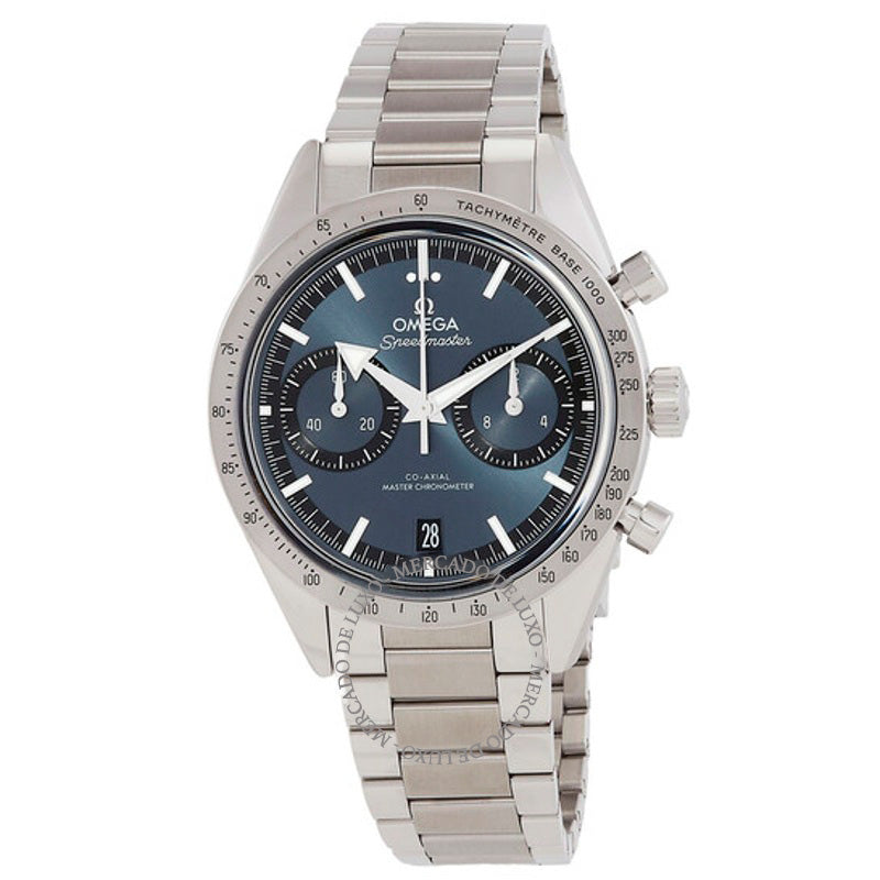 Relógio Speedmaster 57 Cronógrafo Corda Manual Mostrador Azul 40 mm - Mercado de Luxo - O Maior E-Commerce de Bens, Produtos e Serviços de Luxo do Brasil.